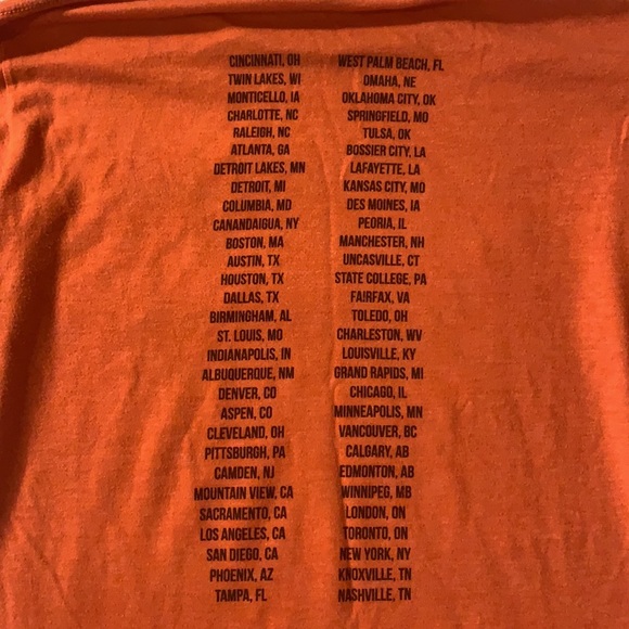 Keith Urban Light the fuse Tour Concert T shirt - Picture 3 of 3